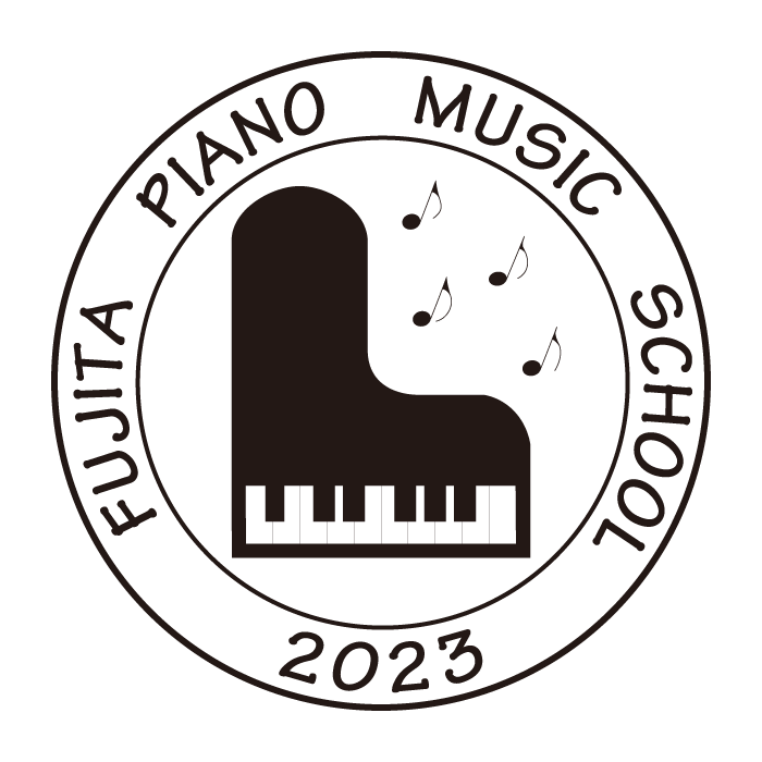 藤田ピアノ音楽教室のロゴが完成しました！！